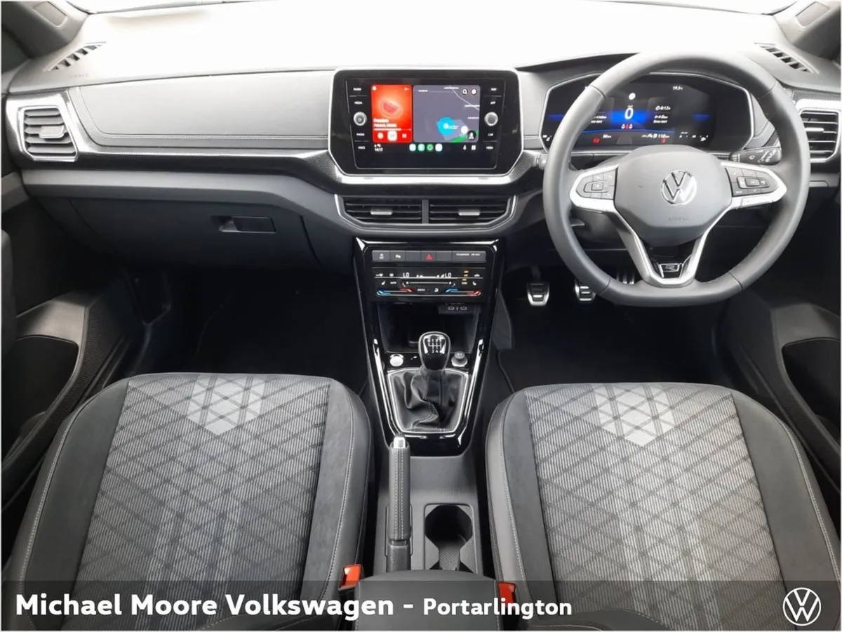 Volkswagen T-Cross R-line 1.0tsi M6F 115HP 0  Fin - Image 4