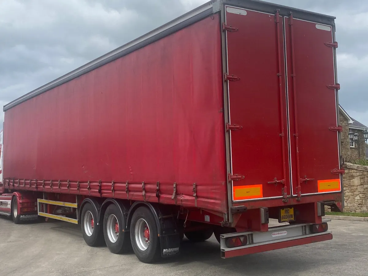 2010 Montracon 13.6 curtainside trailer - Image 3