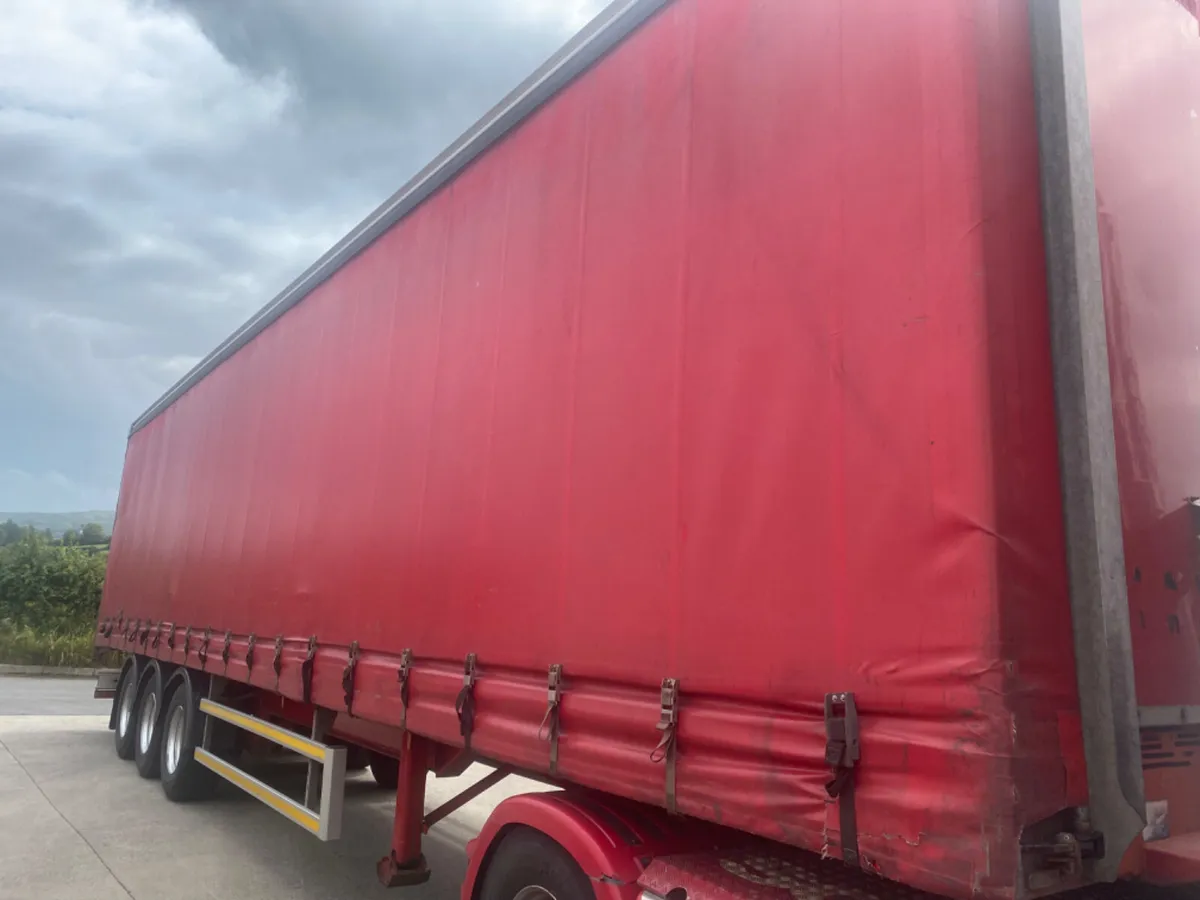 2010 Montracon 13.6 curtainside trailer - Image 1