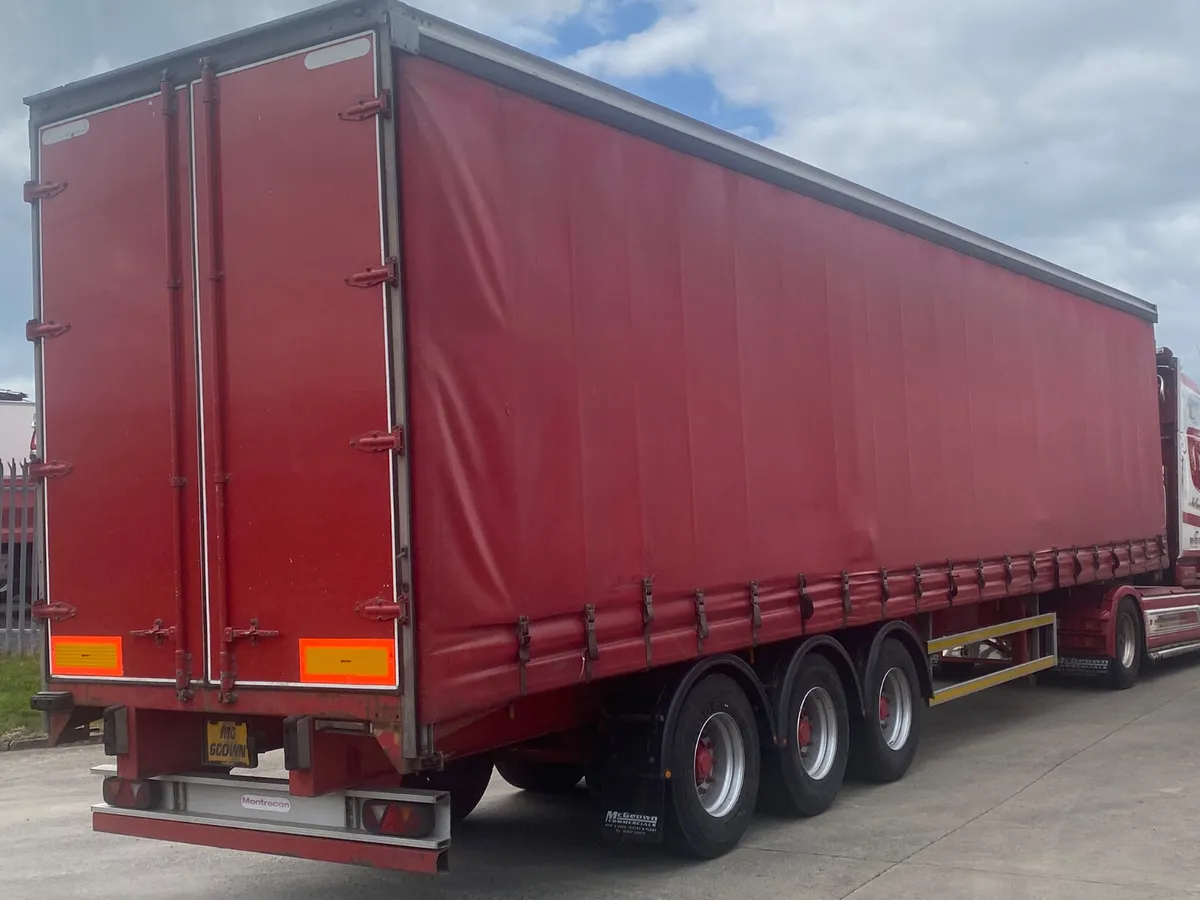 2010 Montracon 13.6 curtainside trailer - Image 4