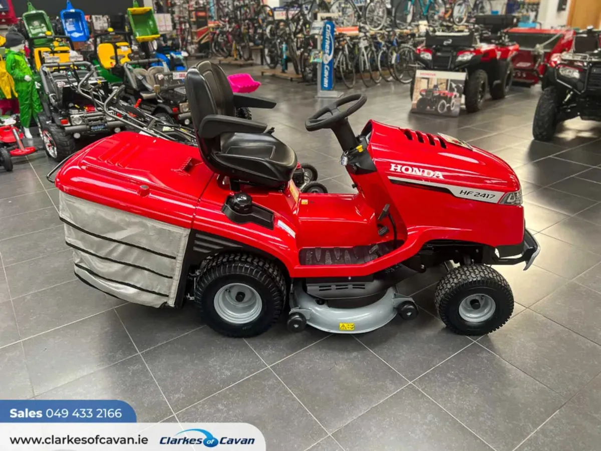 Honda HF2417 ride-on lawnmower - Image 2