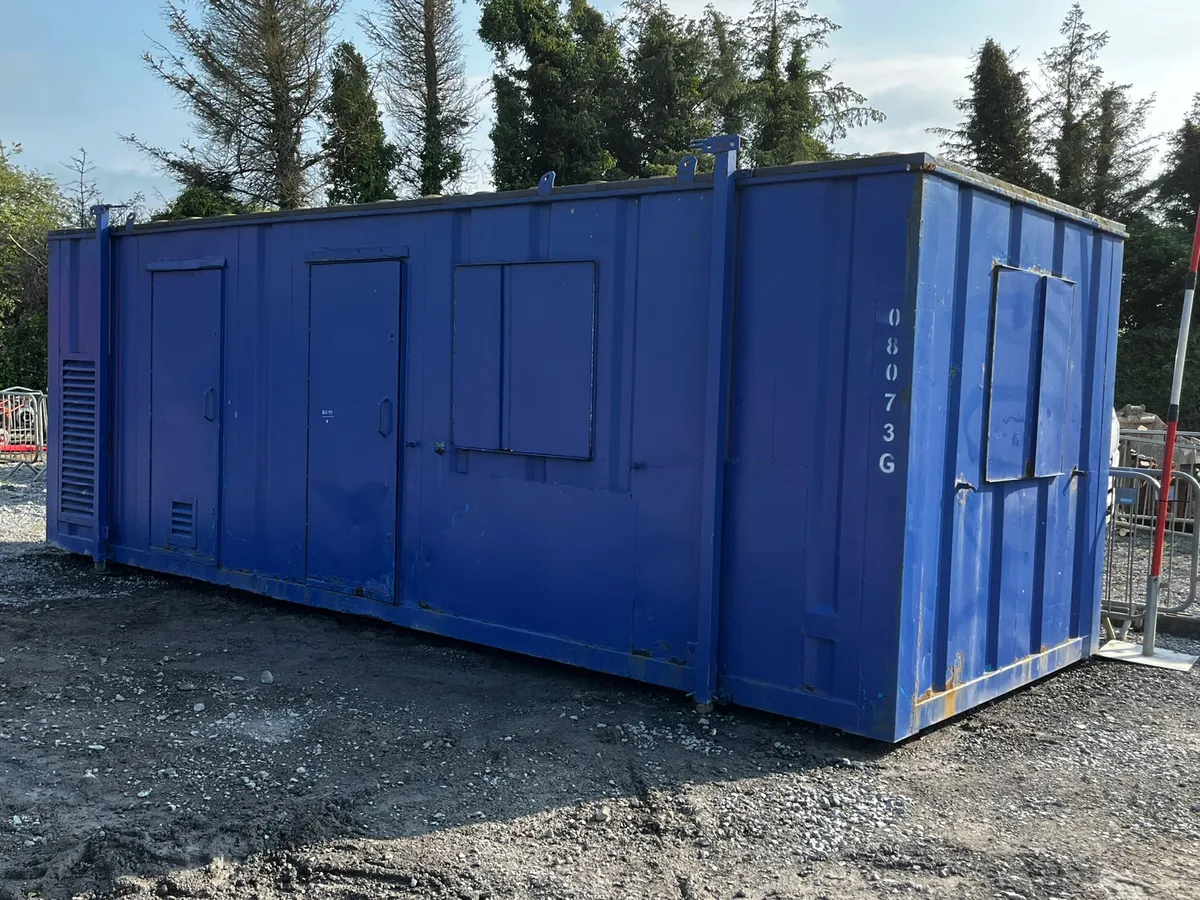 Container Office with Generator - Image 1