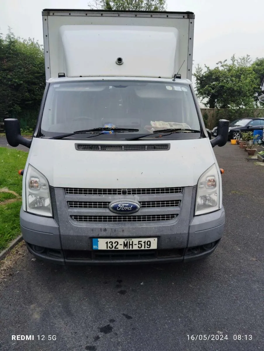 Ford transit box body van for sale in Co. Kildare for €11,000 on DoneDeal