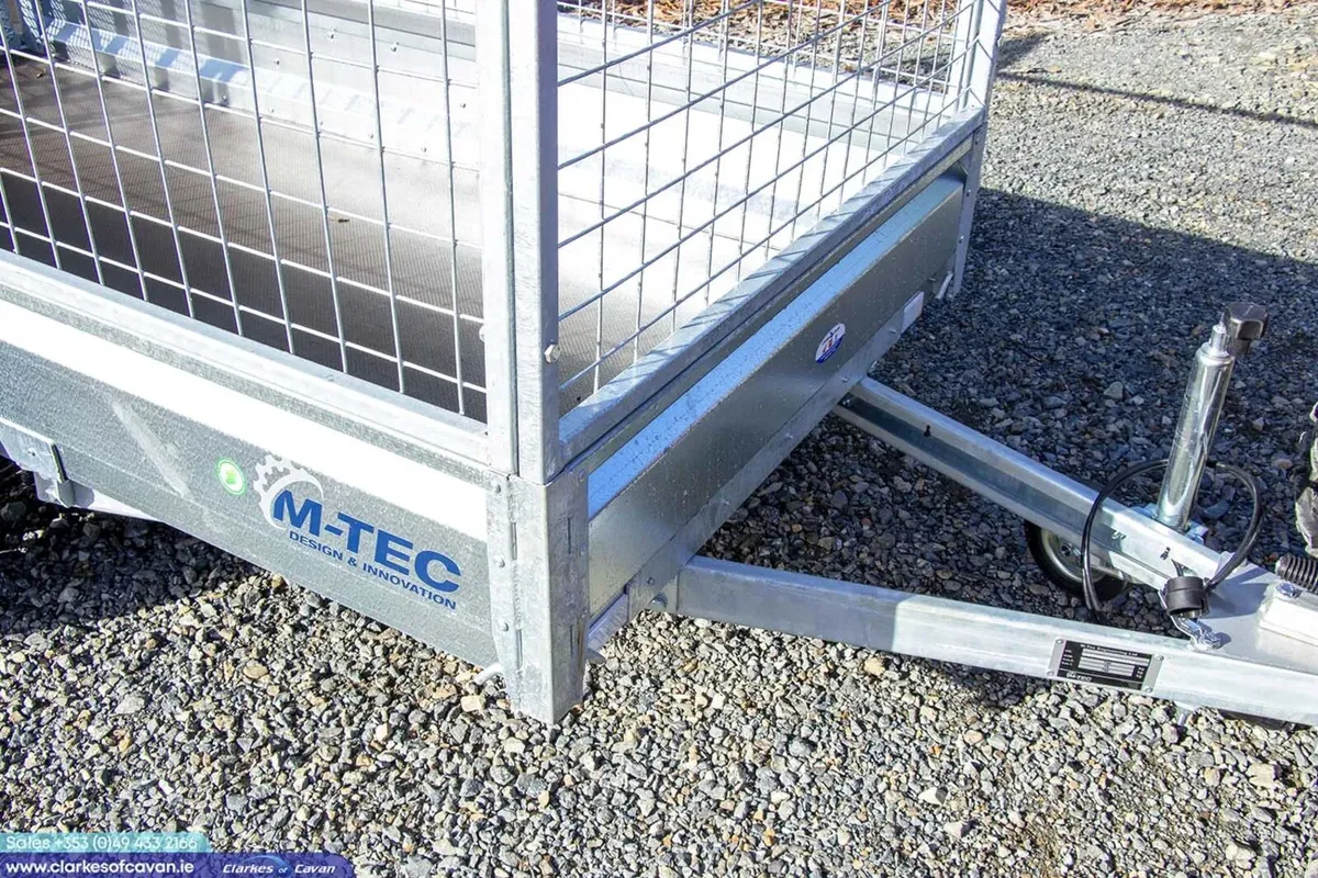 Mtec 8x4 Single Axle Trailer - Image 3