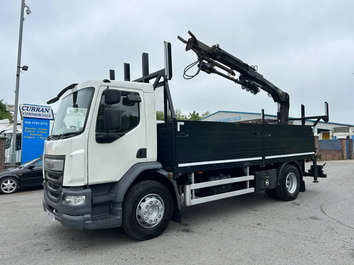 2015 Daf lf 55 250 18 ton polling lorry - Image 1