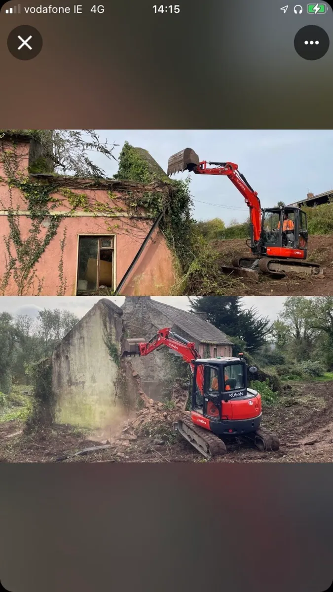 MINI DIGGER HIRE GROUNDWORK CONTRACTOR CORK for sale in Co. Cork for €