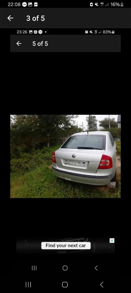 2005-2009 Skoda Octavia for parts - Image 2