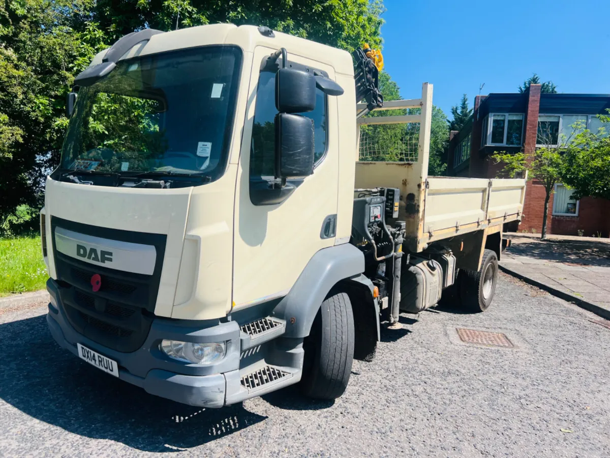 2014 Daf 55/180 16Ton gross tipper grab - Image 4