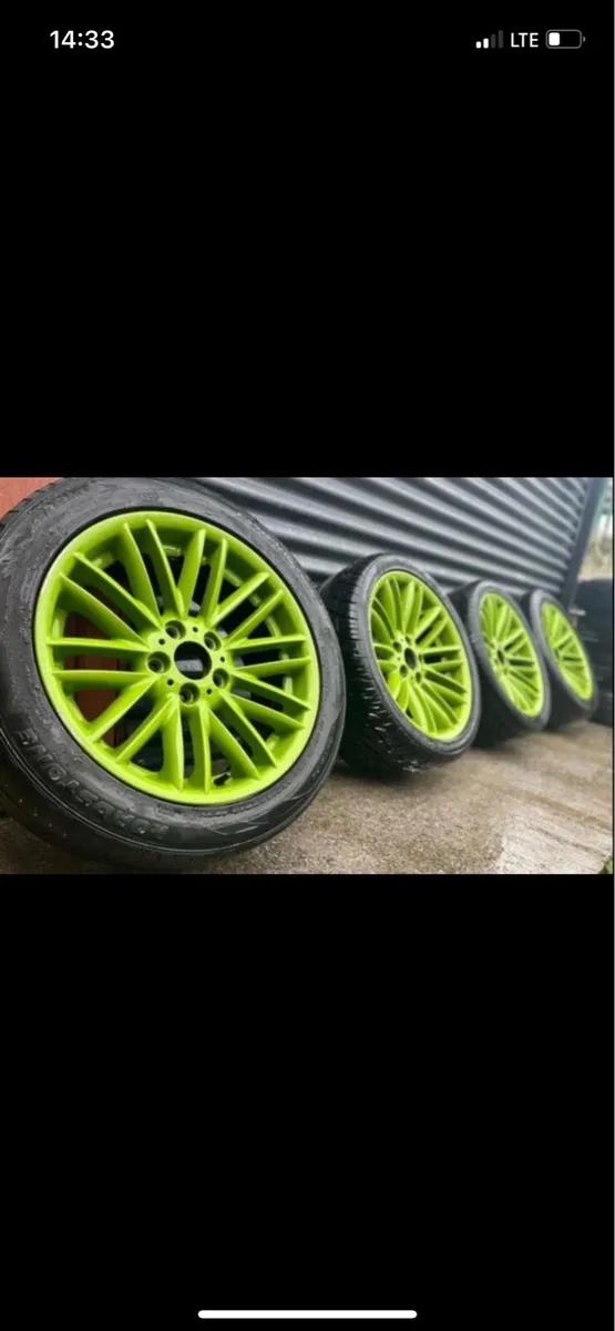 BBs green alloy wheels - Image 2