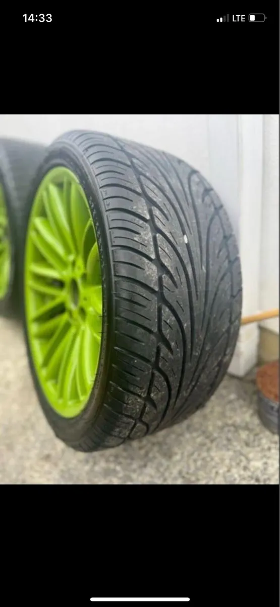 BBs green alloy wheels - Image 3