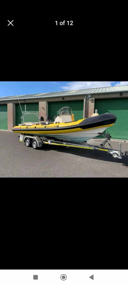 Redbay stormforce 6.5m rib for sale in Co. Donegal for €21,000 on DoneDeal