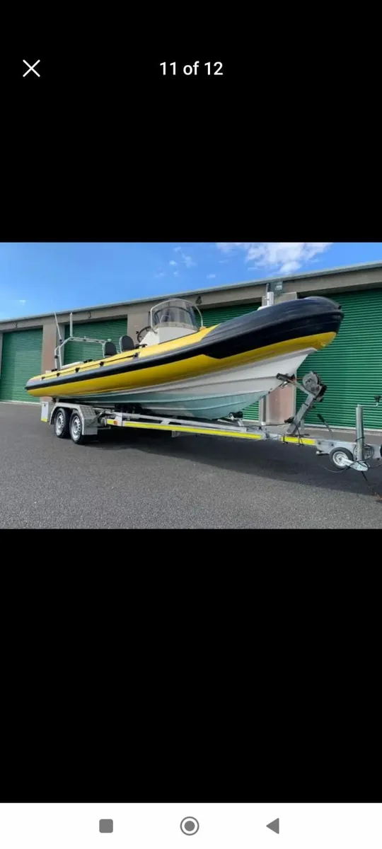 Redbay stormforce 6.5m rib for sale in Co. Donegal for €21,000 on DoneDeal