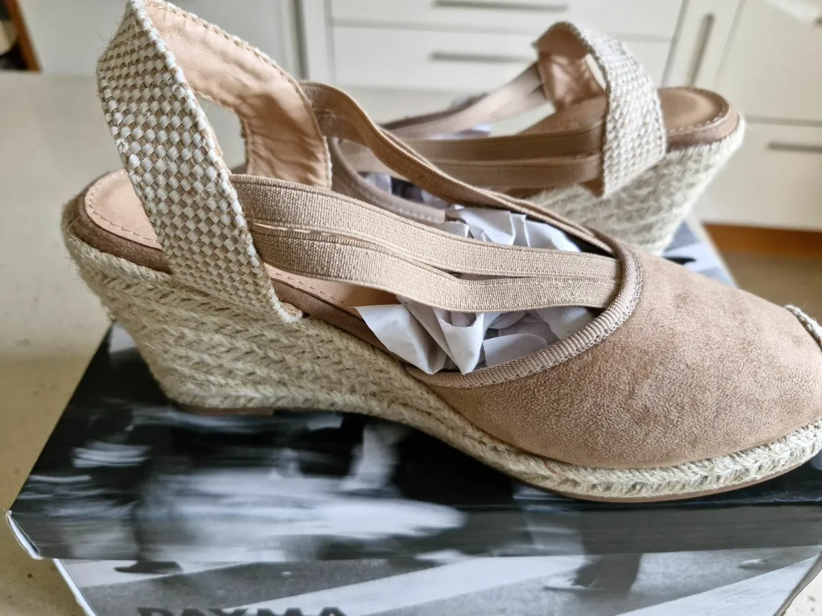 LADIES ESPADRILLES SANDALS NEW IN ORIGINAL BOX for sale in Co. Wexford for 20 on DoneDeal