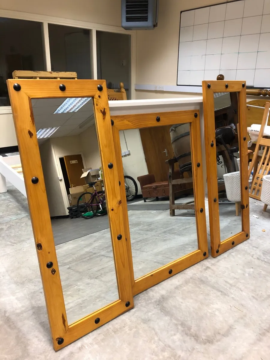 Pine Mirrors for sale in Co. Armagh for £95 on DoneDeal