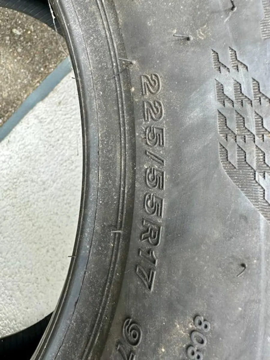 225/55 R17 Bridgestone Turanza Tyres new - Image 4