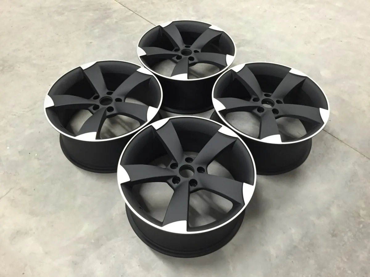 18 19 20" Inch Audi TTRS style Alloys A4 A5 A6 A7 - Image 1