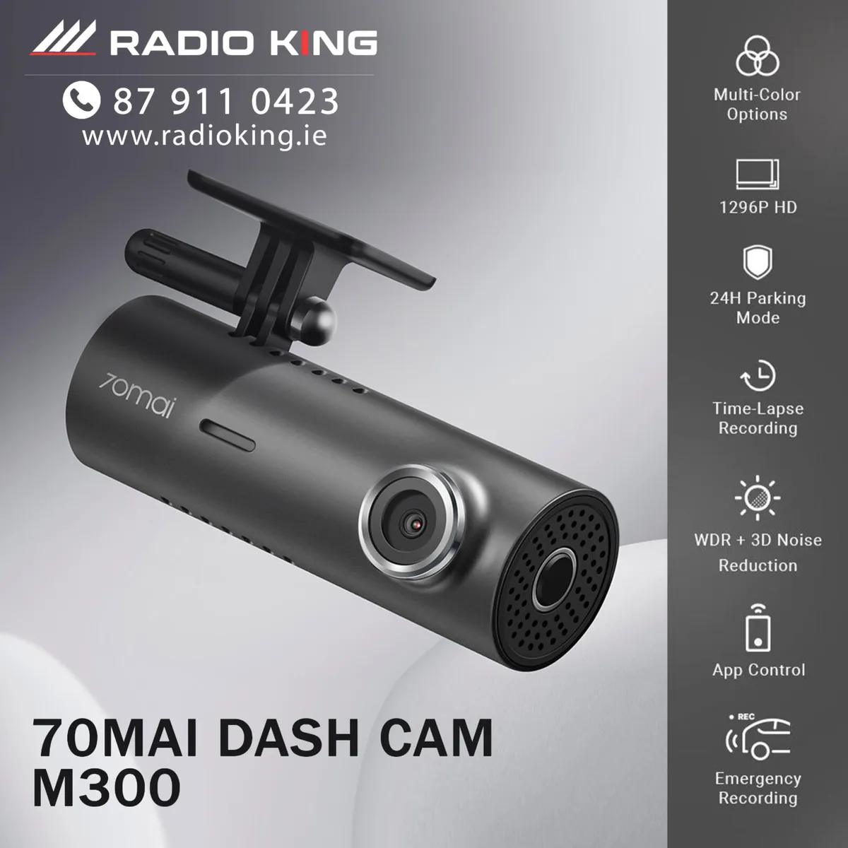 HIGH-QUALITY CAR DASH CAM WITH OPTIONAL INSTALL - Image 1