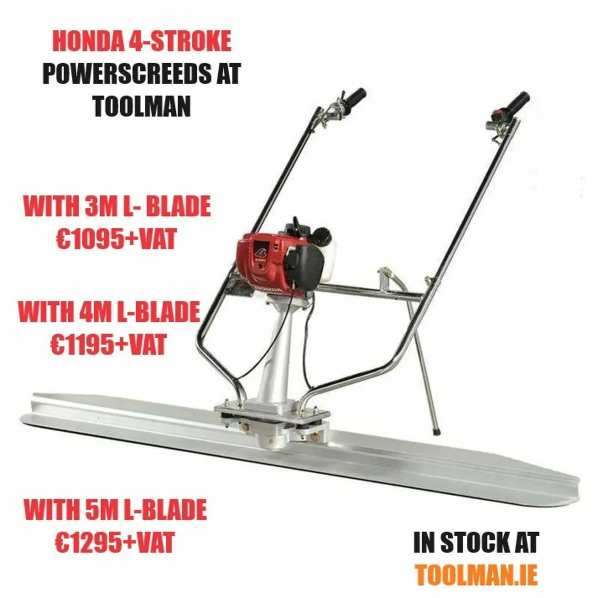 Honda Vibrating Screed at Toolman - Image 4