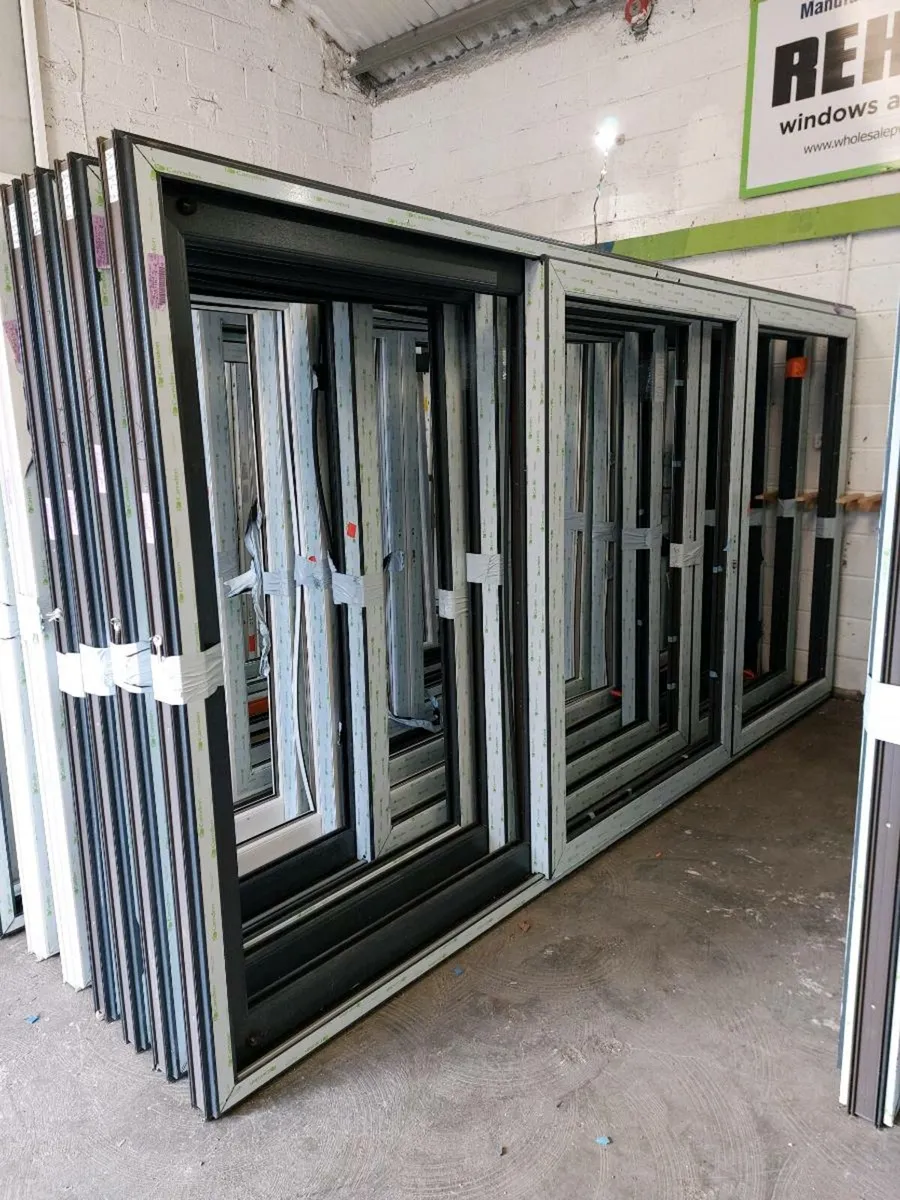 pvc  PATIO DOORS IN  STOCK W23F6C1 WPVC LTD - Image 1
