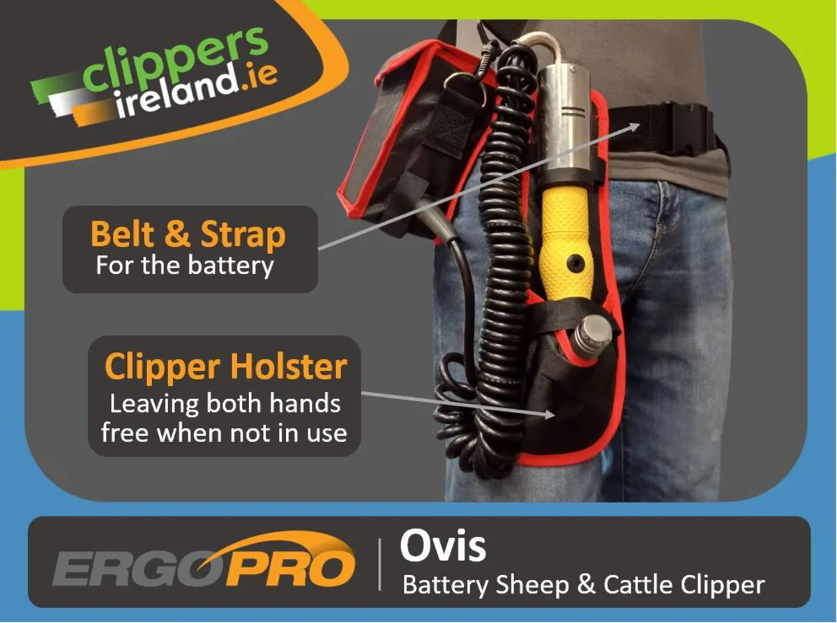 ErgoPro Ovis 24v High Power Sheep Shears - Image 3