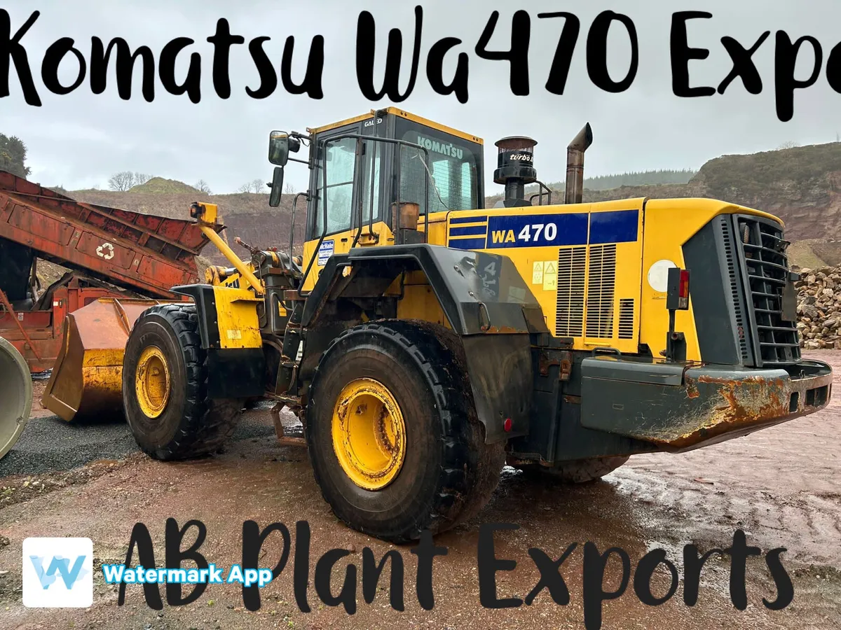 Komatsu wa 470 exports - Image 1