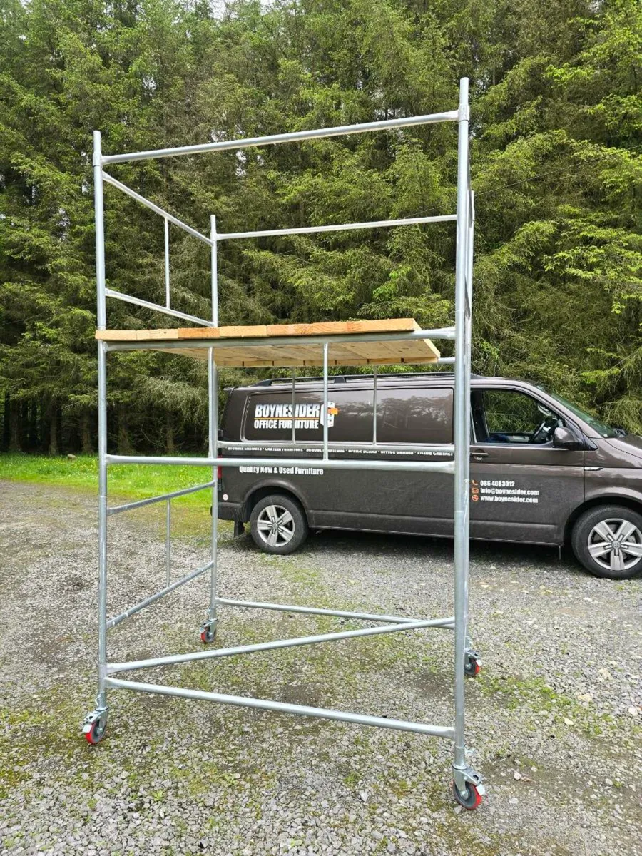 steel scaffold tower 6ft x 4ft x 6ft3 platform - Image 3