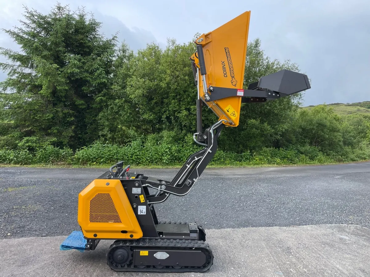 Wide range of Tracked Dumpers. Finance available - Image 3