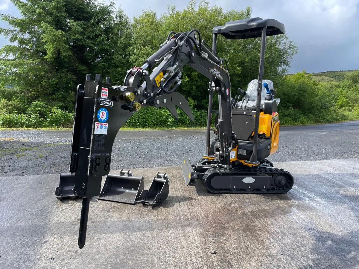Micro digger Tracked dumper packages. 7.5% APR. - Image 3