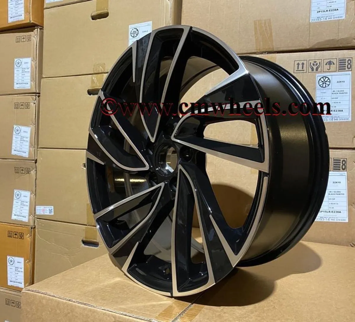 18 19" Inch VW Golf R Adelaide Style Alloys 5x112 - Image 2