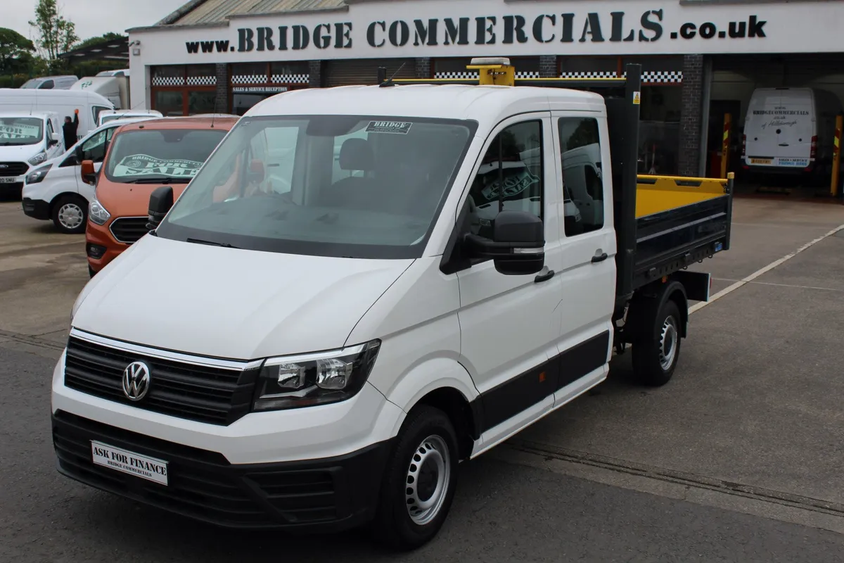 2019 Volkswagen Crafter CR35 Double Cab Tipper - Image 1