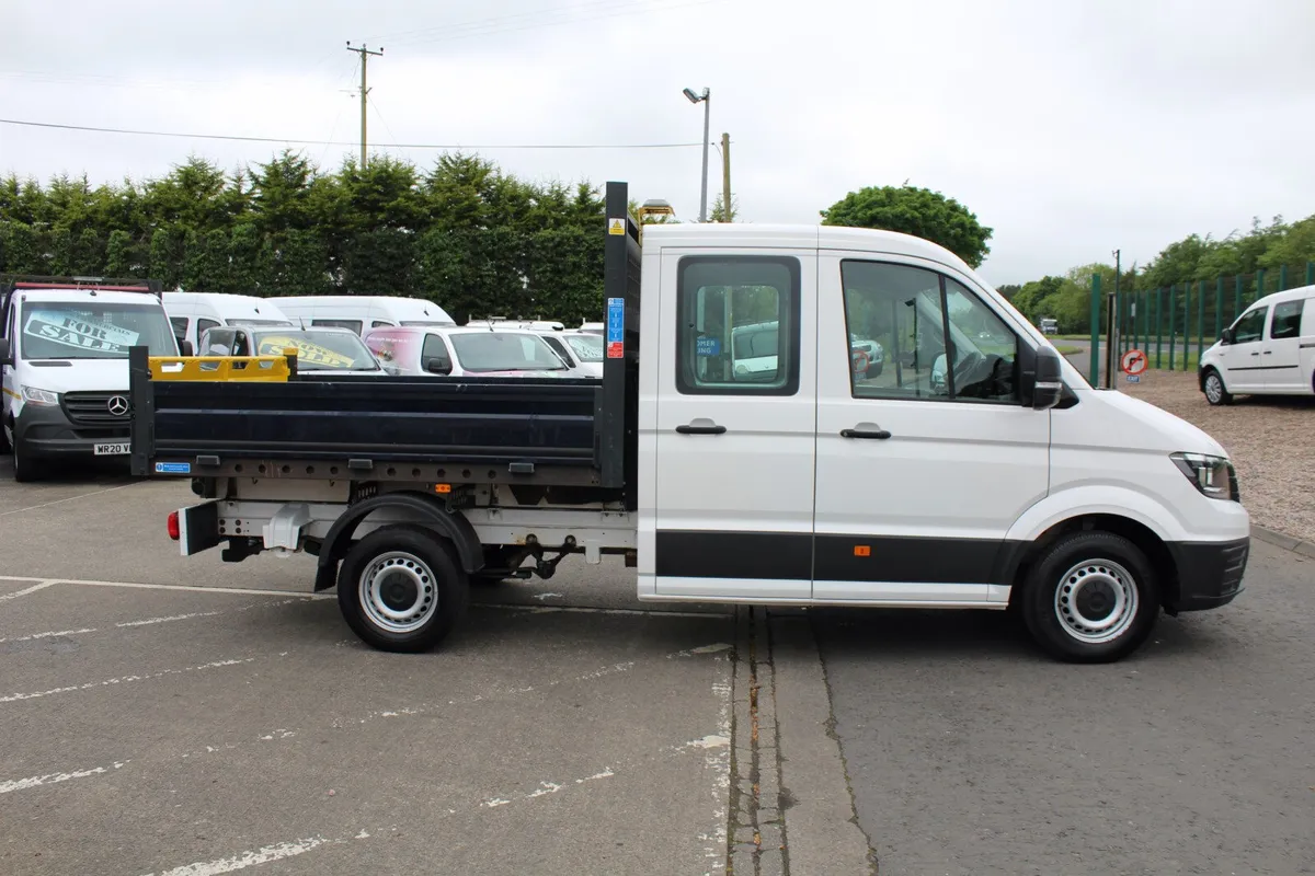 2019 Volkswagen Crafter CR35 Double Cab Tipper - Image 4