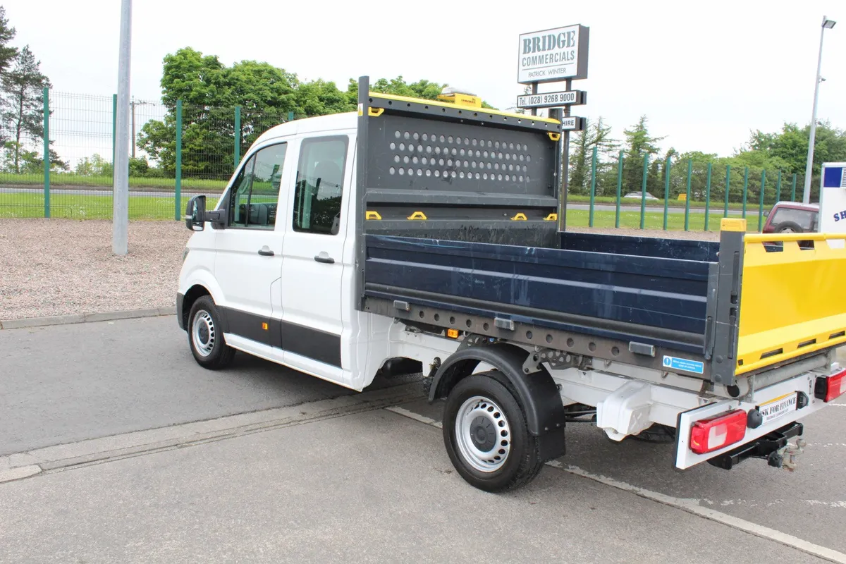 2019 Volkswagen Crafter CR35 Double Cab Tipper - Image 2