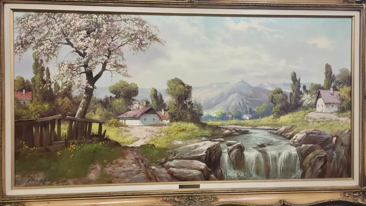 Large bella gabris landscape painting for sale in Co. Donegal for €295