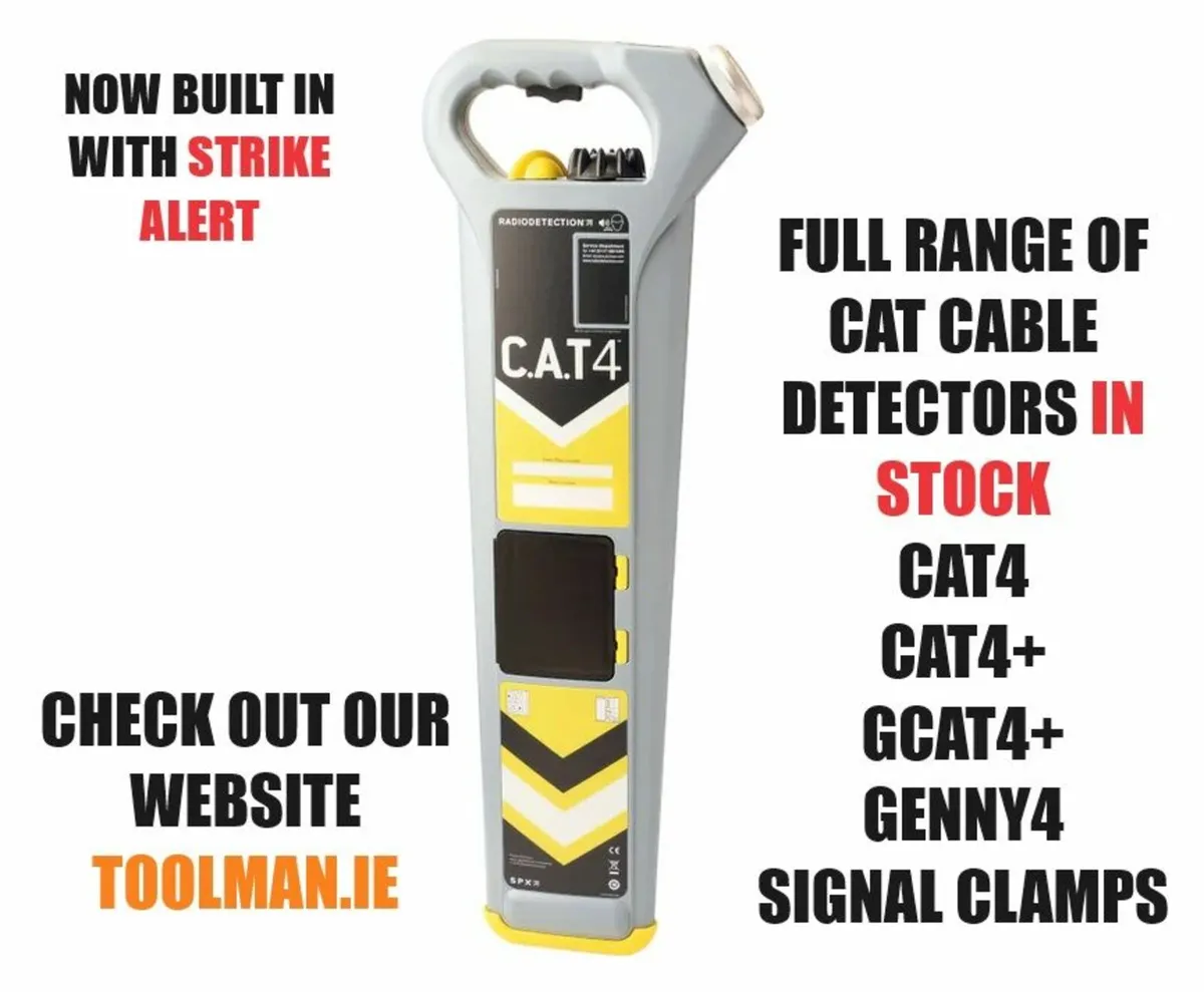 Let us Calibrate Your CAT4+equipment at Toolman.ie - Image 1