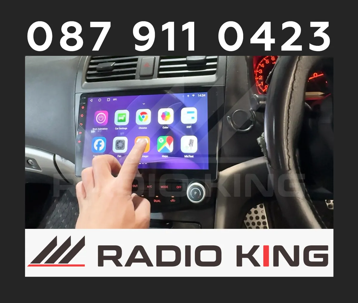 PREMIUM CARPLAY HONDA ACCORD ANDROID AUTO CarPlay - Image 2