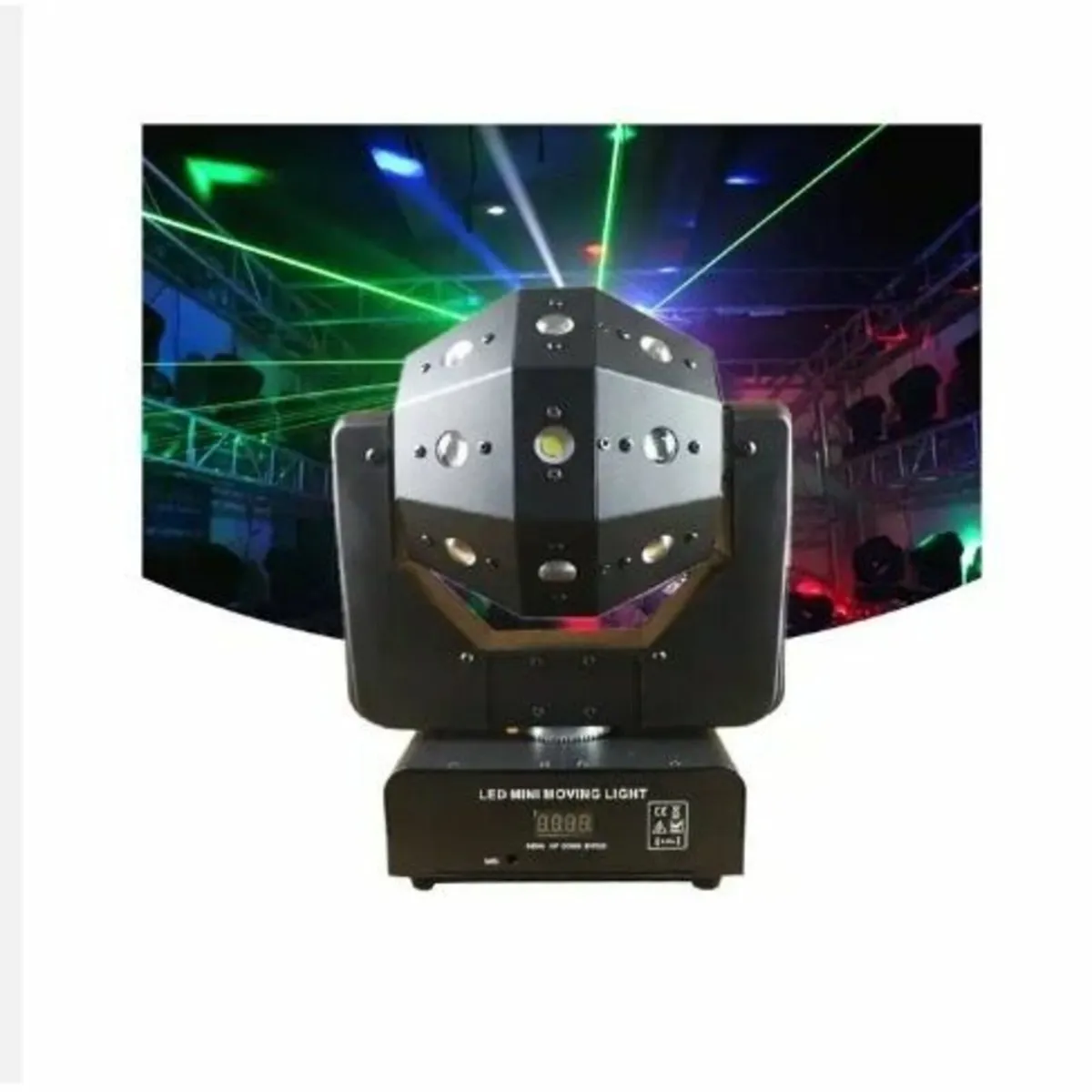 3In1 Club Magic Dj Stage Disco Ball. Laser, Strobe - Image 3