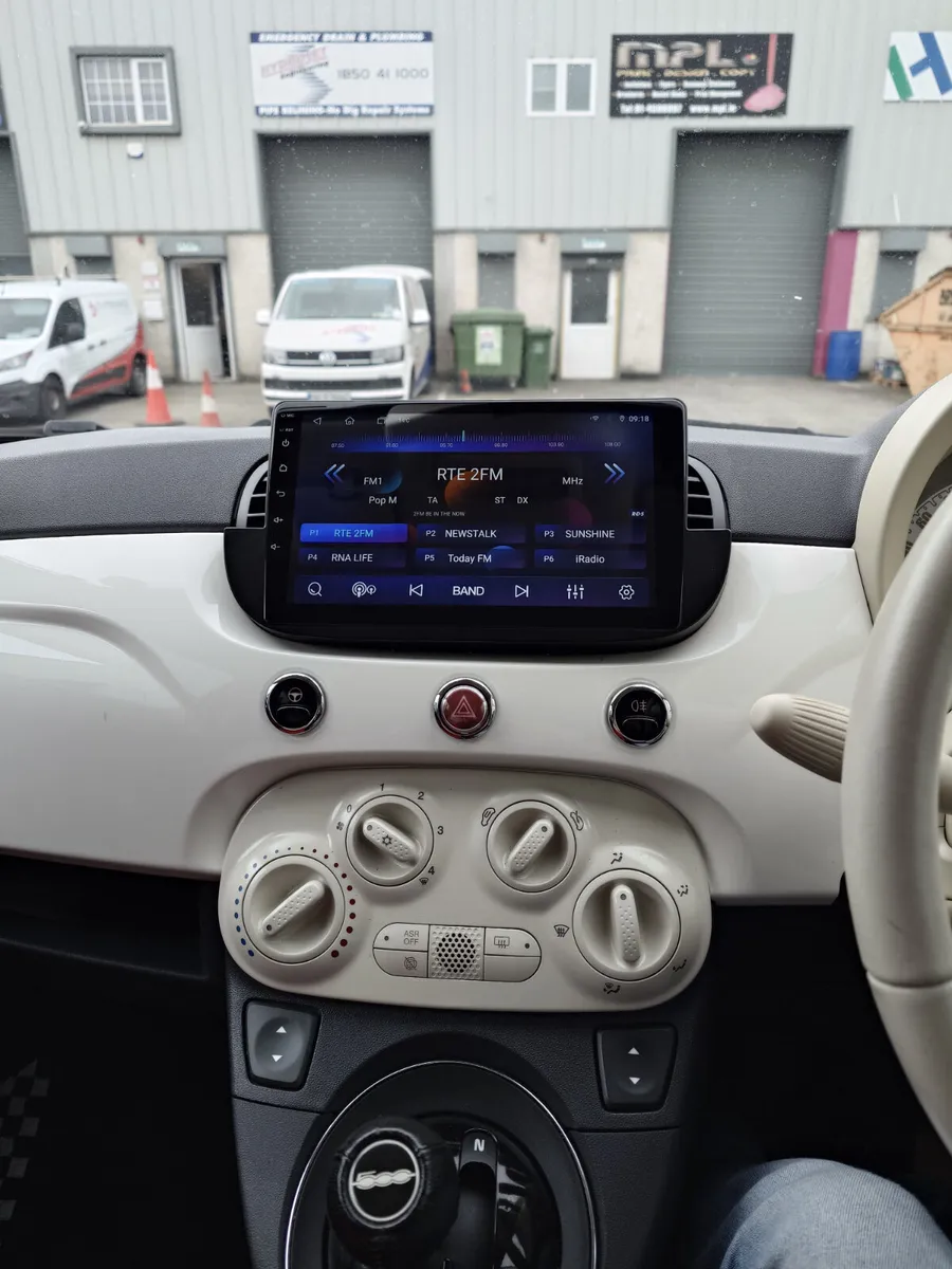 Fiat 500 radio control clearance