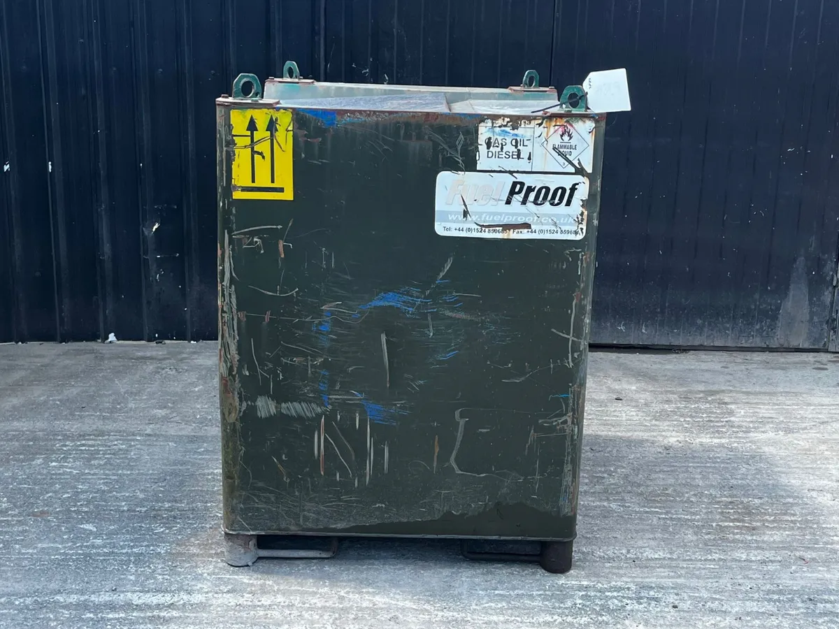 1000L Fuel Proof Fuel Cube - Image 2