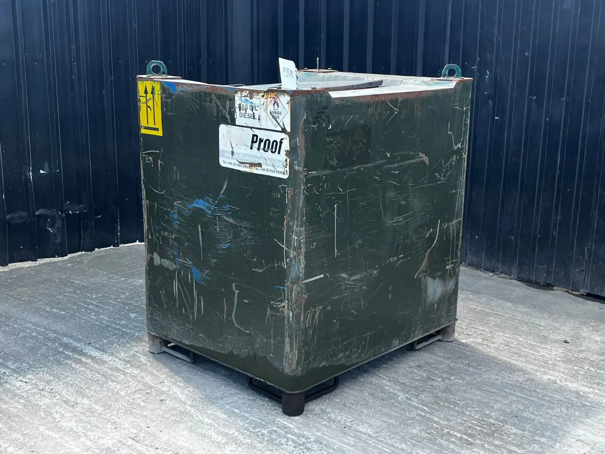 1000L Fuel Proof Fuel Cube - Image 1