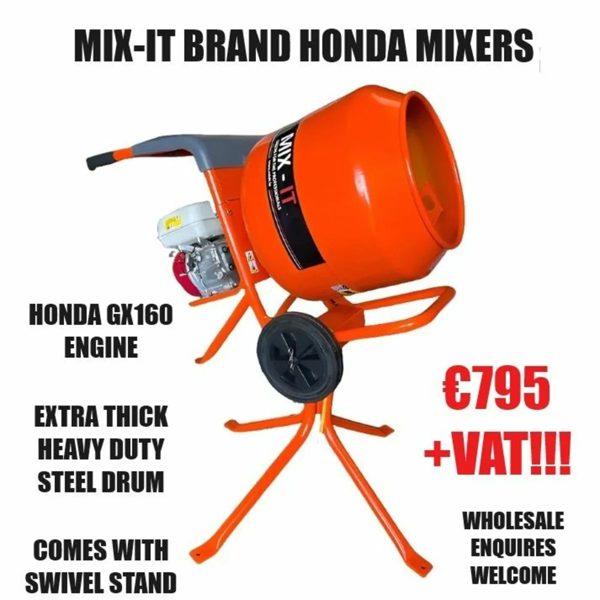 MIX-IT Honda Mixer €795+VAT at Toolman - Image 1