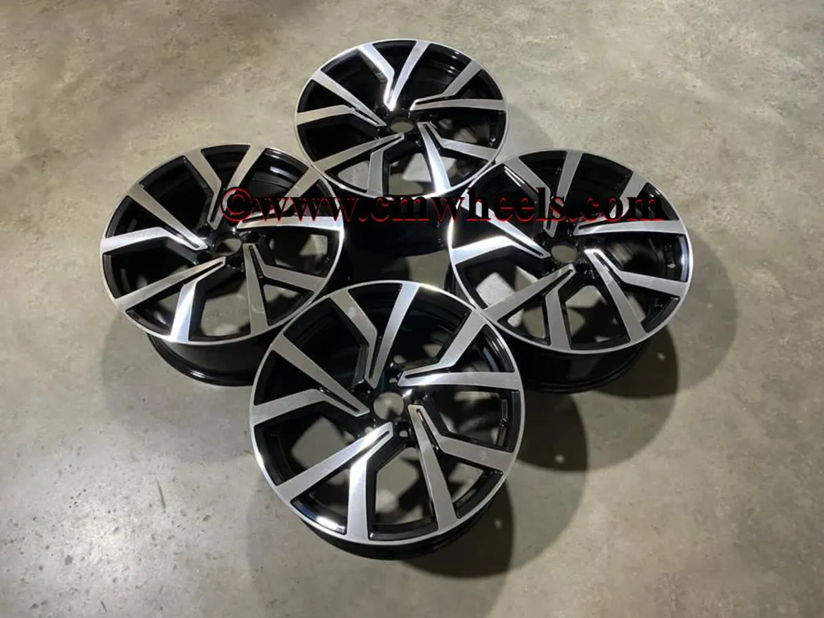 18 19" Inch VW GOLF R Clubsport Style Alloy 5x112 - Image 4