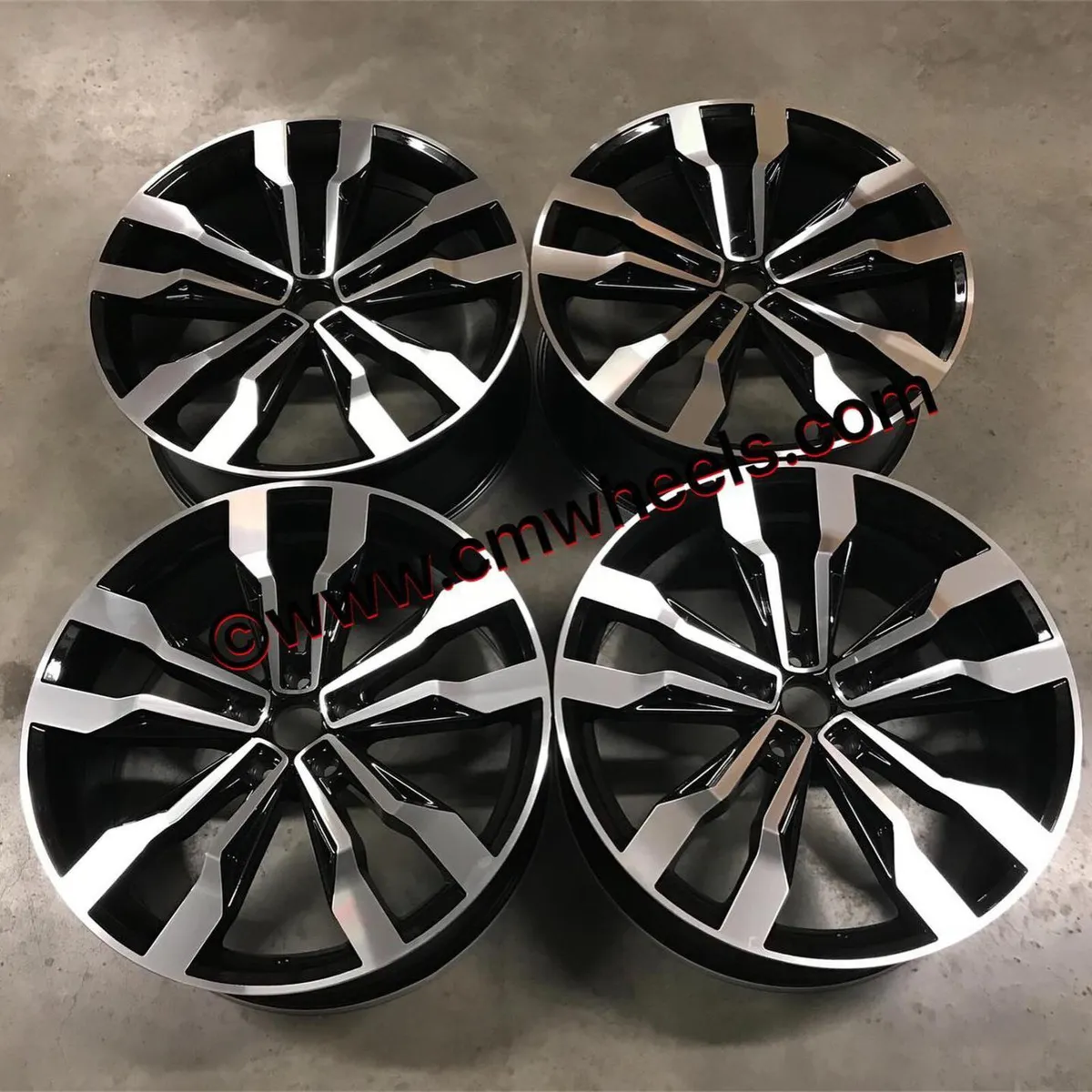 19 20" Inch VW TIGUAN Style Alloys Suzuka 5x112 - Image 2