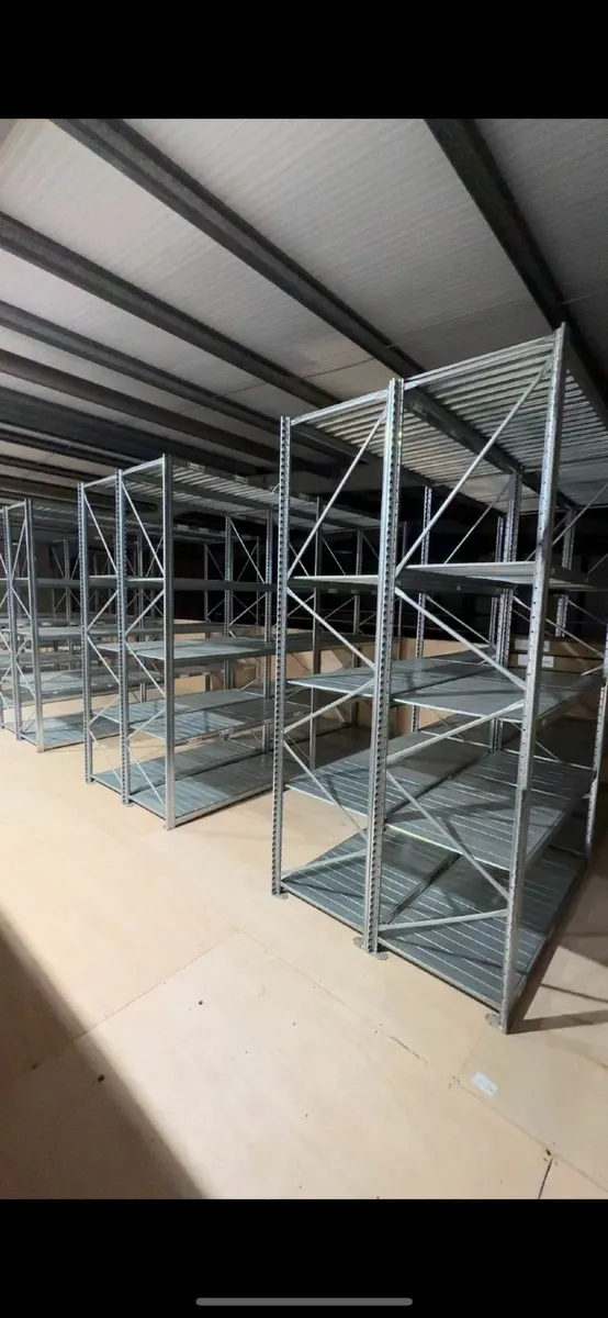 Second Hand Metalsistem - Galvanised Shelving - Image 1