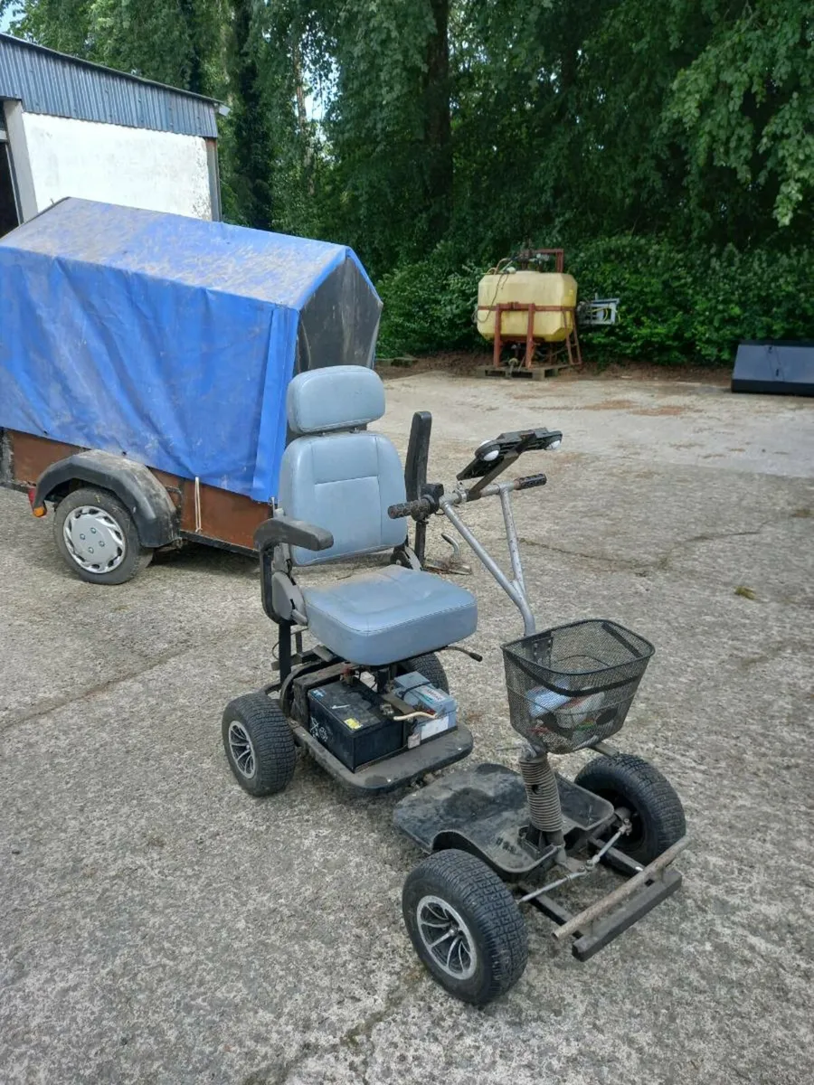 Single Seater golf buggy & trailer. - Image 1