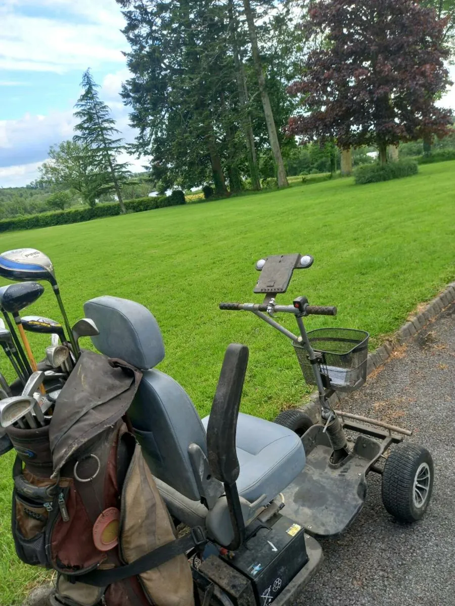 Single Seater golf buggy & trailer. - Image 4