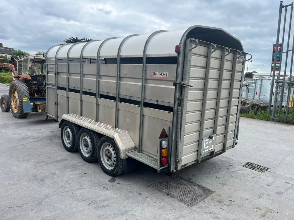 Nugent 14ft livestock trailer - Image 1