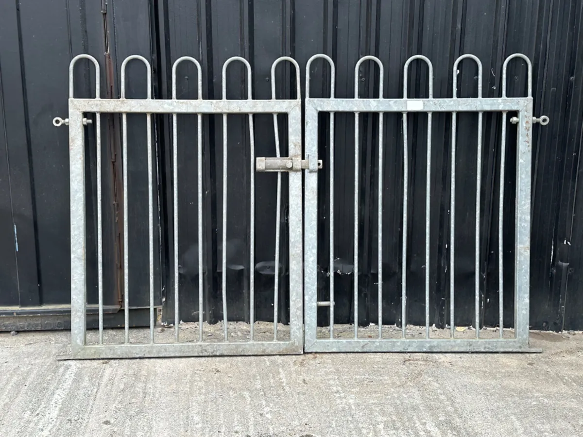 Galvanised Gates - Image 1