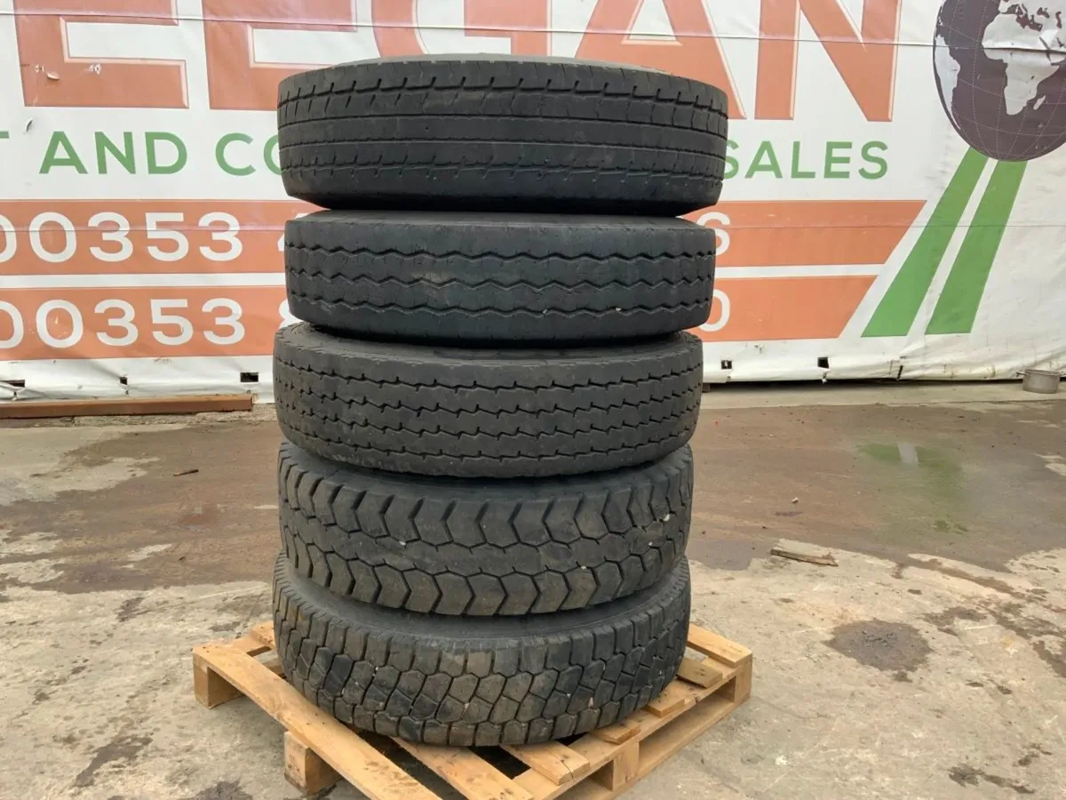 PART WORN / USED TRUCK RIMS & TYRES.22.5. - Image 4