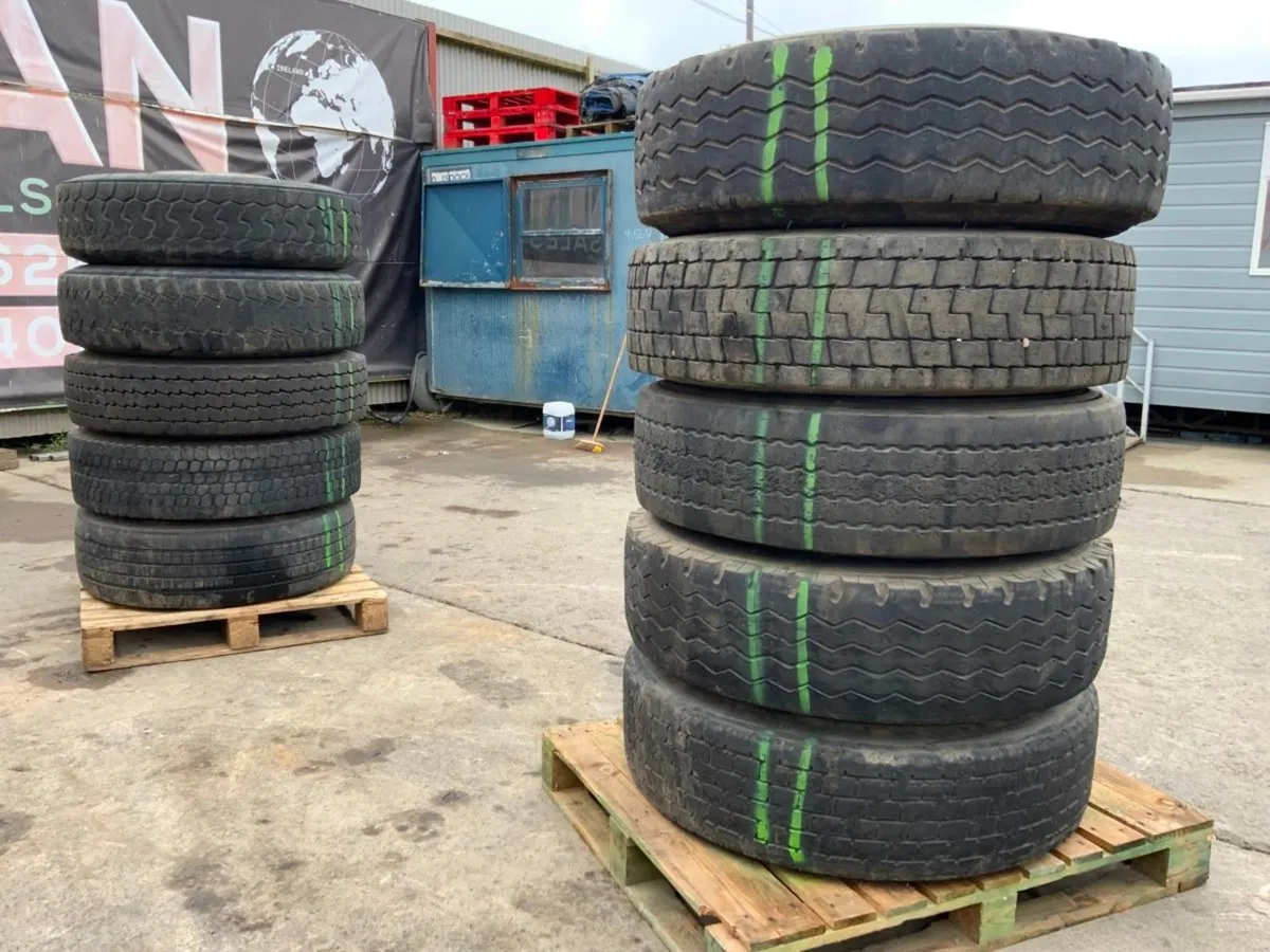 PART WORN / USED TRUCK TYRES.........22.5. - Image 2