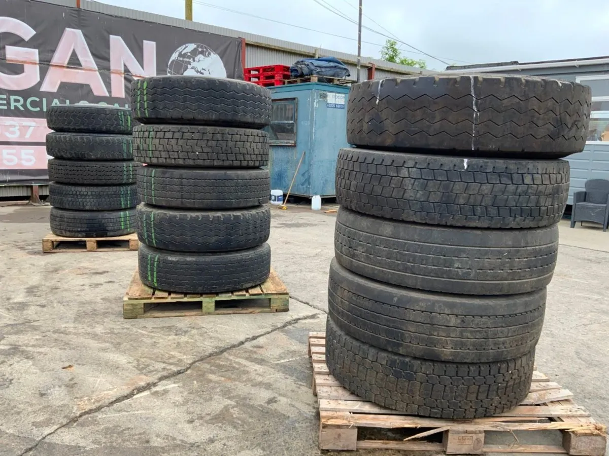 PART WORN / USED TRUCK TYRES.........22.5. - Image 3